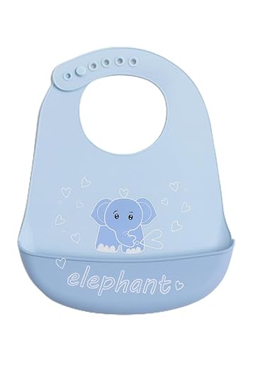Silicone Feeding Bib - Elephant Buddy