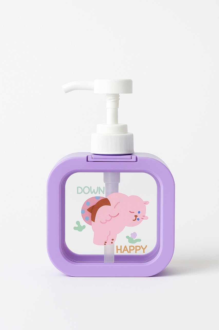 Soap Dispenser - Cartoon Design - Lavender