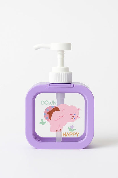 Soap Dispenser - Cartoon Design - Lavender