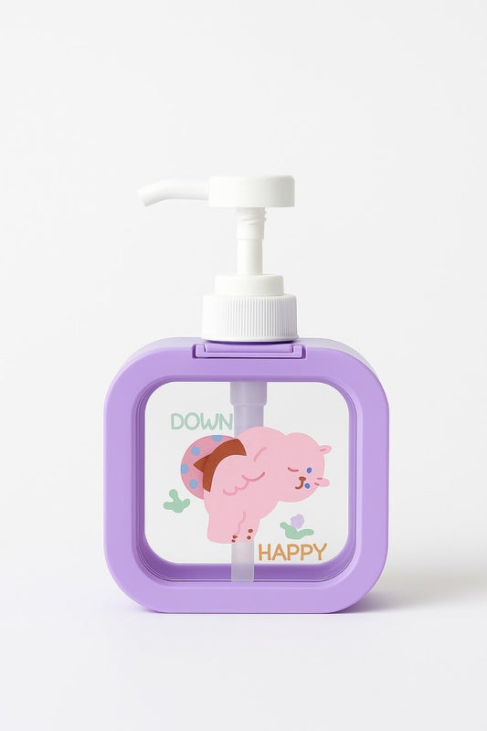 Soap Dispenser - Cartoon Design - Lavender