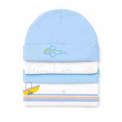 Unisex Baby Beanies Set of 5 - Sky Explorer
