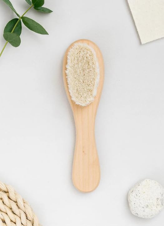 Baby Wooden Hair Brush (goat bristle)