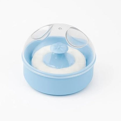 Powder Puff With Case - Iceberry Swirl