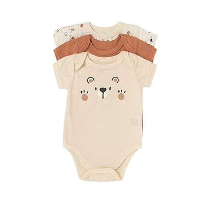 Cotton Baby Onesie - Baby bear