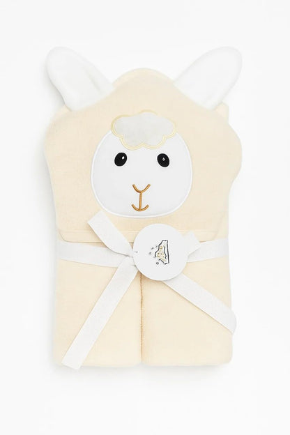Baby Hooded Towel – Cuddly Sheep