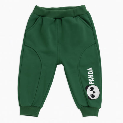 Winter Hoodie & Jogger Pants Co-ord Set - Leafy Panda