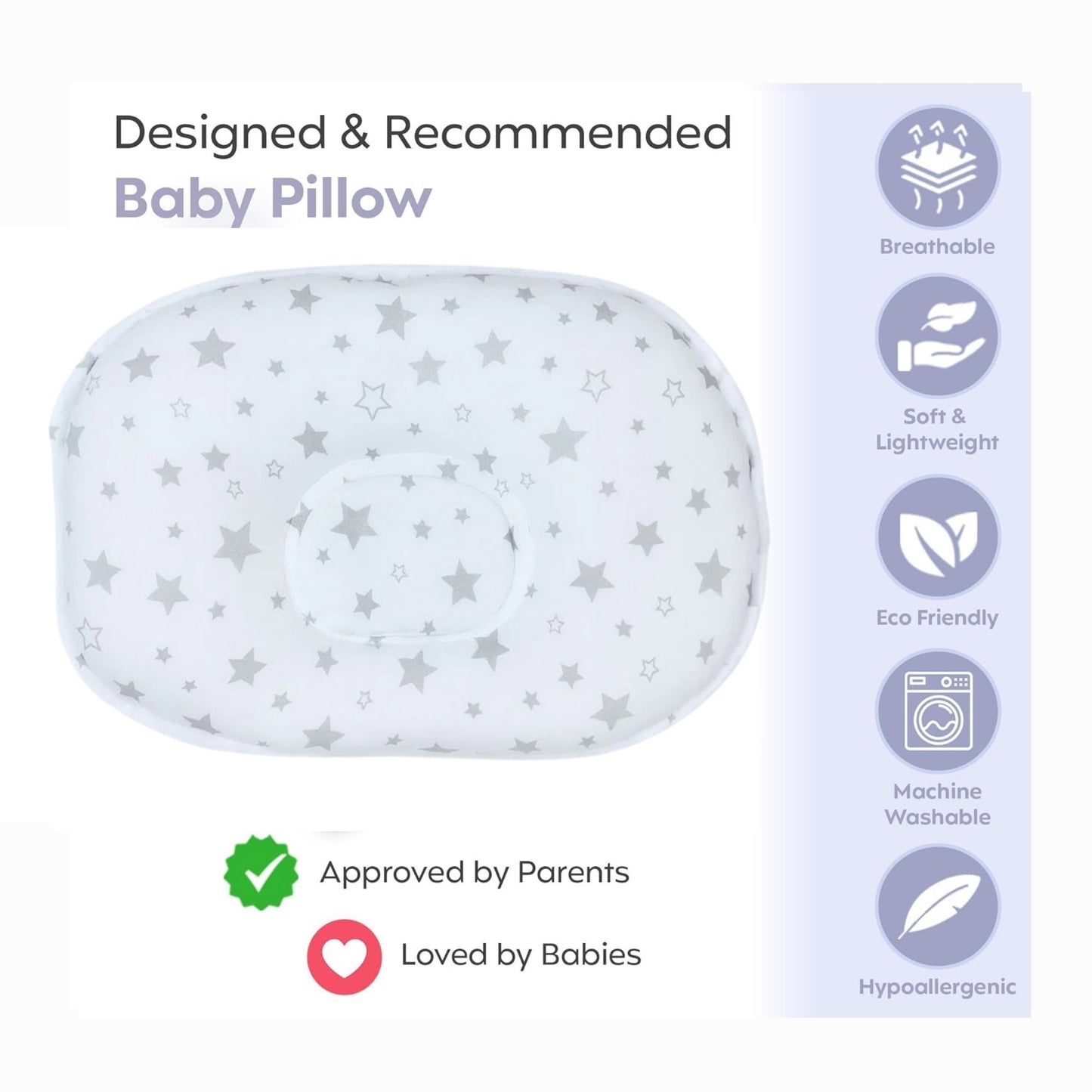Infant Pillow - Twinkle Star