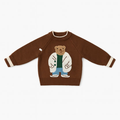 Knitted Baby Sweater - Fudge Buddy