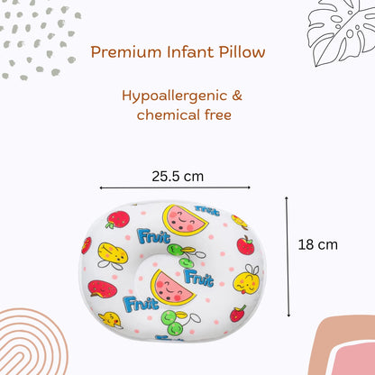 Infant Pillow - Fruity Smiles