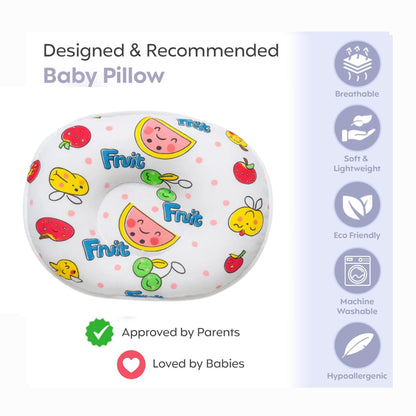 Infant Pillow - Fruity Smiles