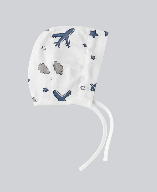 Muslin Dori Cap - Aeroplane Rides