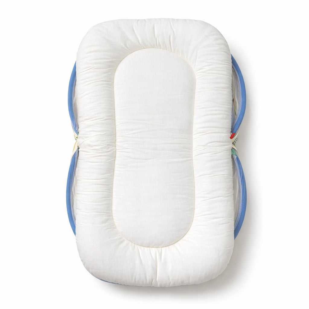 Baby Bedding Set With Mosquito Net & Head Support Pillow - Dino Space