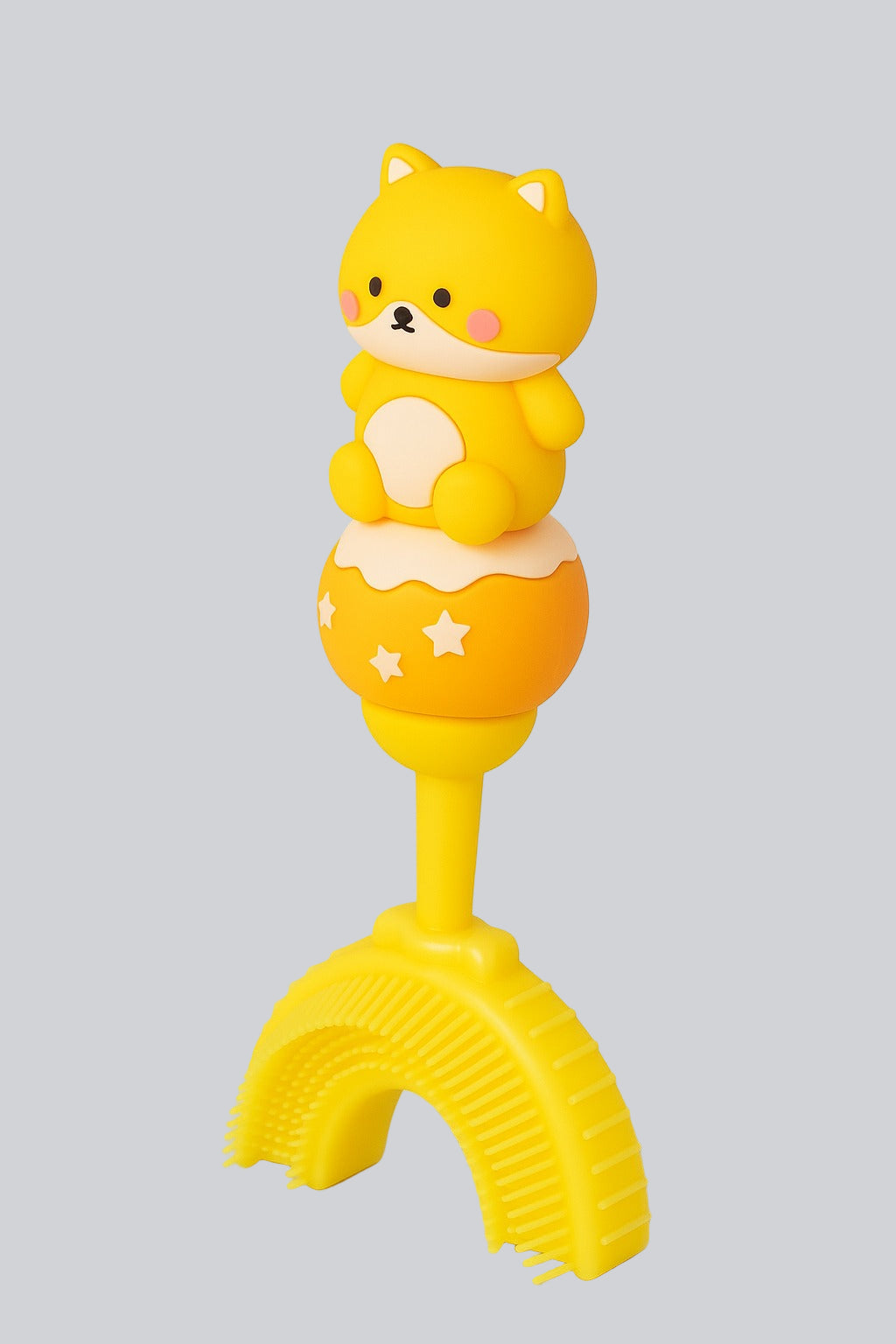 U-Shaped Toothbrush - Sunshine Teddy