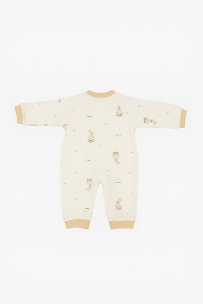 Romper With Snap Buttons - Little Dreamland Teddy