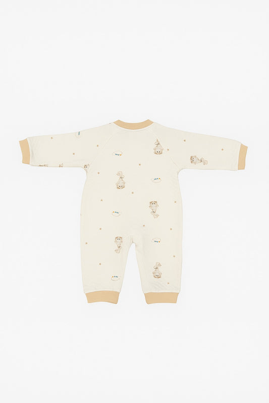 Romper With Snap Buttons - Little Dreamland Teddy