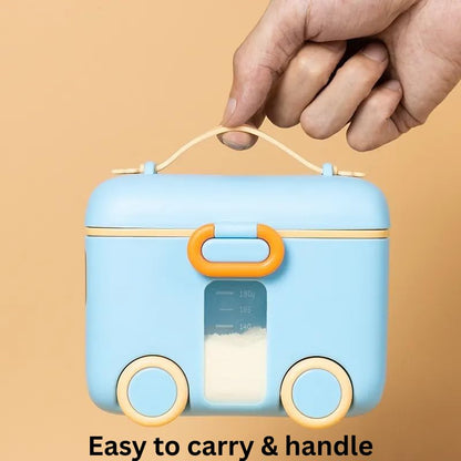 Milk Powder & Food Dispenser Container - Blue