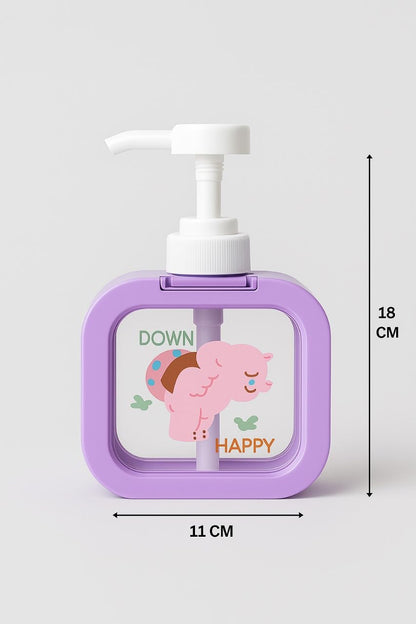 Soap Dispenser - Cartoon Design - Lavender