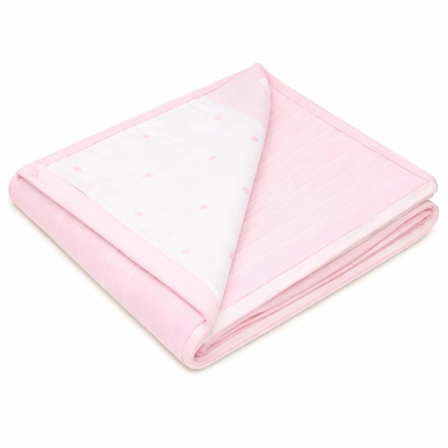 Cotton Baby Blanket - Bubblegum Giraffe