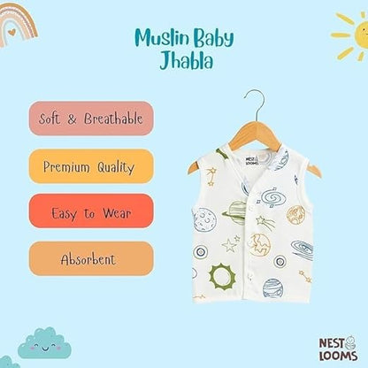 Sleeveless Jhabla - Pack of 3