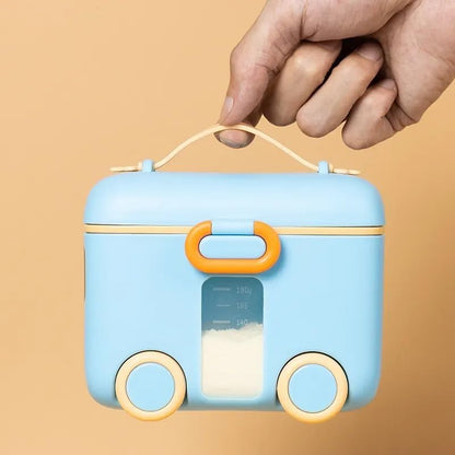 Milk Powder & Food Dispenser Container - Blue