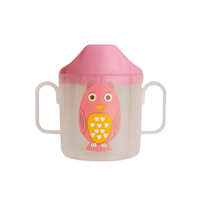 Baby Spout Sipper Cup - Transparent (Pink)