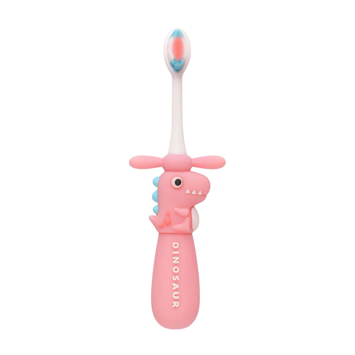 Kids Toothbrush - Pink Twisty Dino