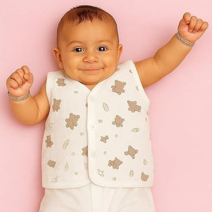 Sleeveless Jhabla - Pack of 3