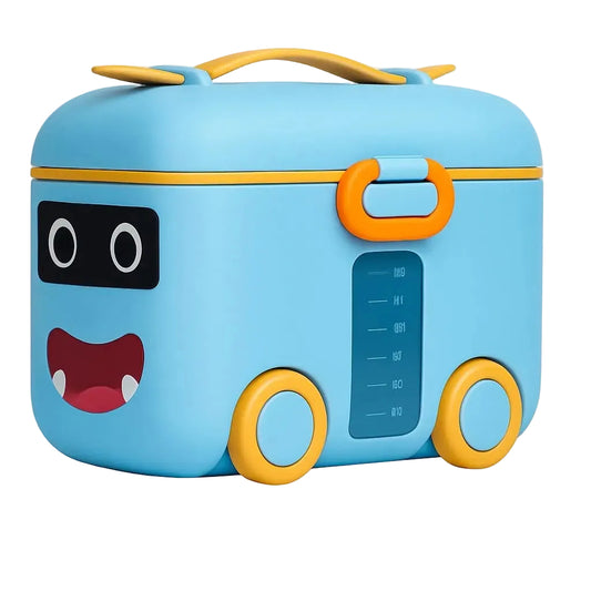 Milk Powder & Food Dispenser Container - Blue