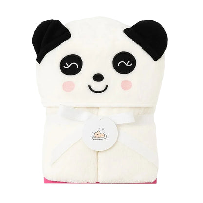 Baby Hooded Towel – Smiley Panda