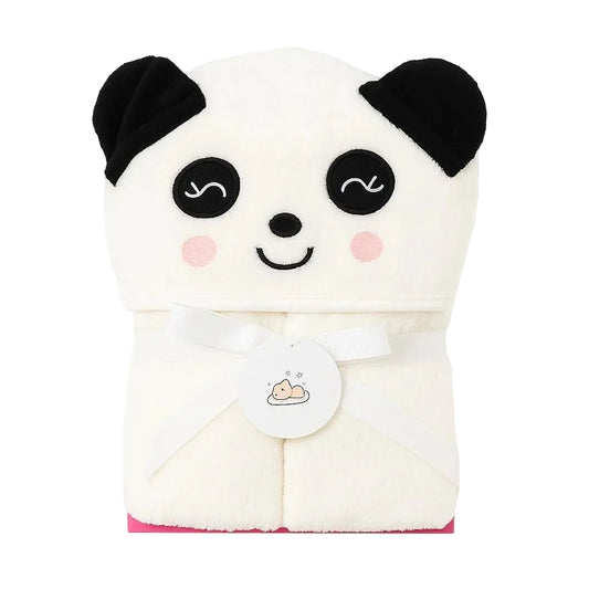 Baby Hooded Towel – Smiley Panda