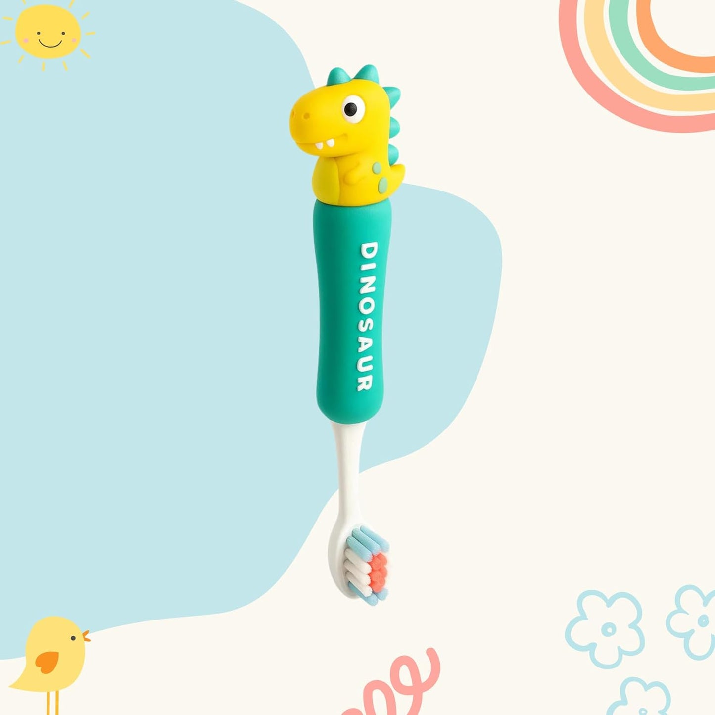 Kids Toothbrush - Crazy DIno