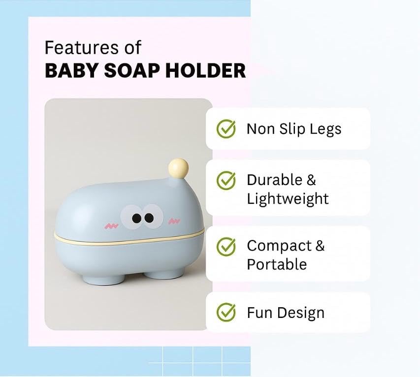 Soap Holder - Blushy Buddy - Blue