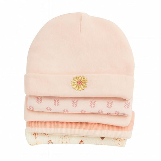 Unisex Baby Beanies Set of 5 - Daisy Dream