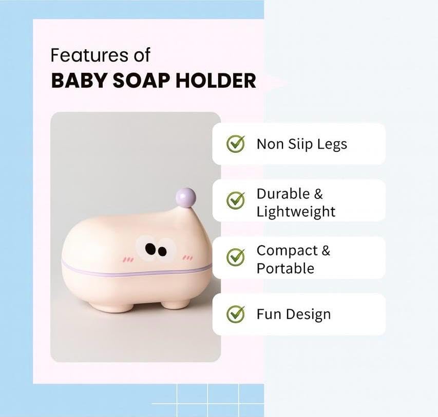 Soap Holder - Blushy Buddy - Pink
