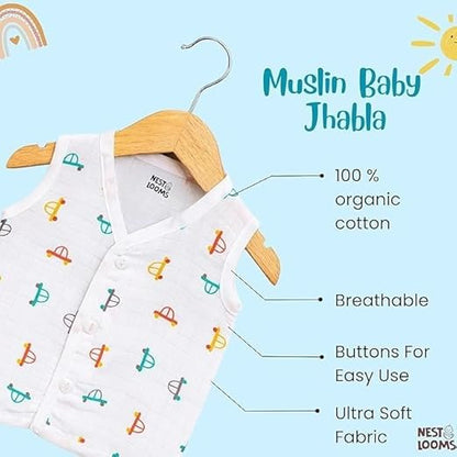 Sleeveless Jhabla - Pack of 2