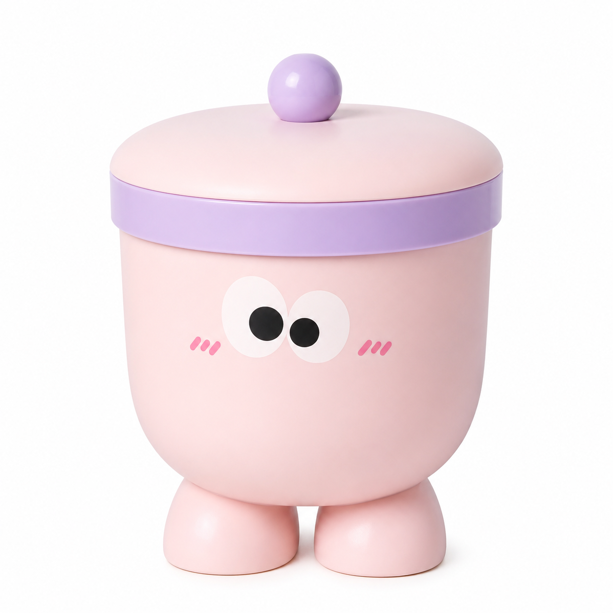 Dustbin - Blushy Buddy - Pink