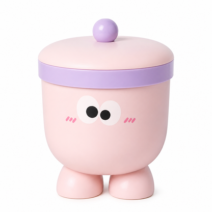 Dustbin - Blushy Buddy - Pink