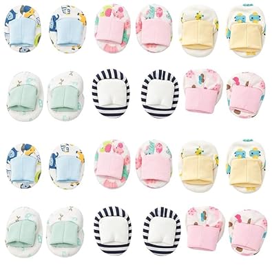Baby Assorted Booties - Set of 12 Mix Print