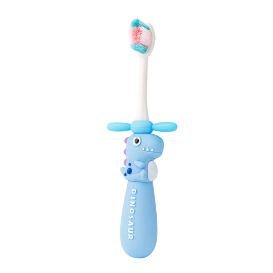 Kids Toothbrush - Blue Twisty Dino