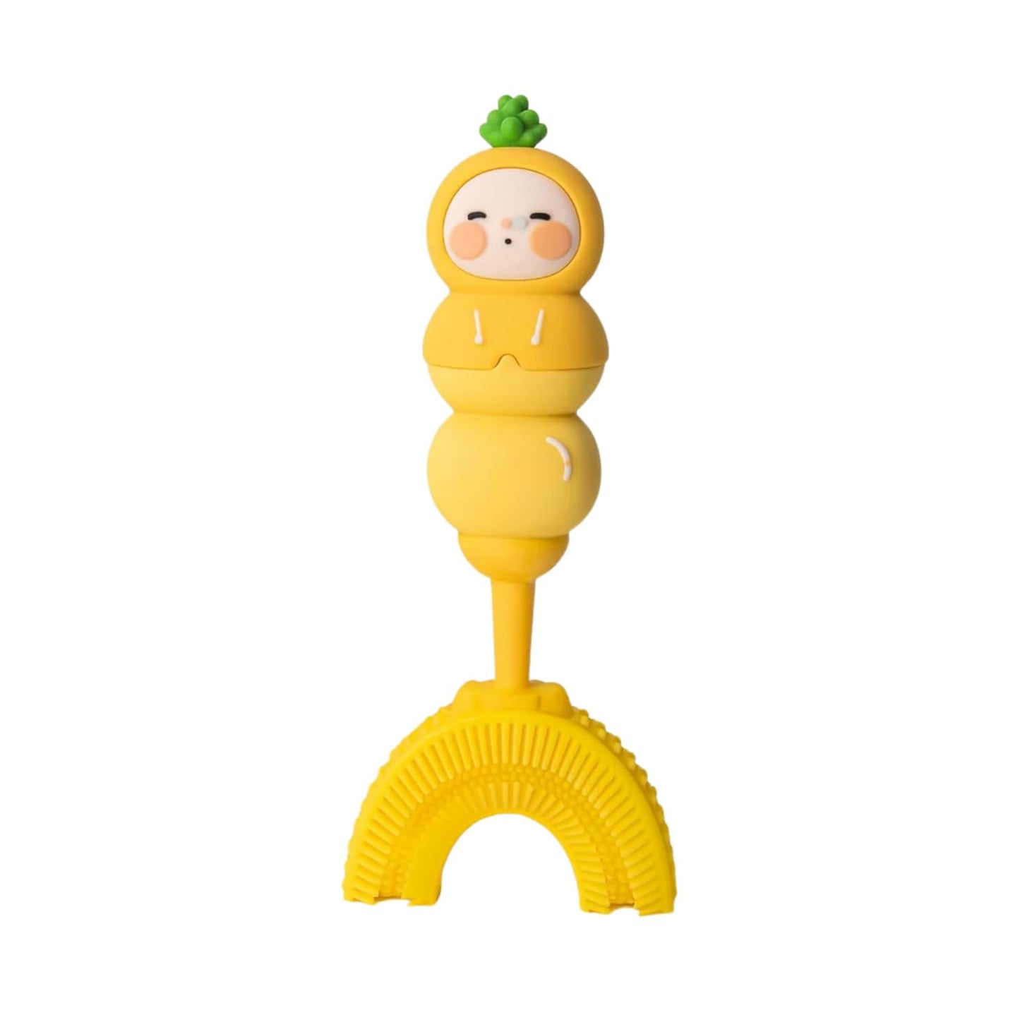 U-Shaped Toothbrush - Sunny Pineapple