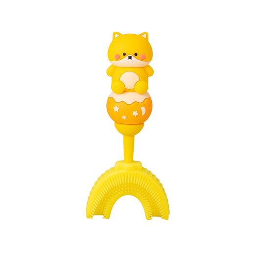U-Shaped Toothbrush - Sunshine Teddy