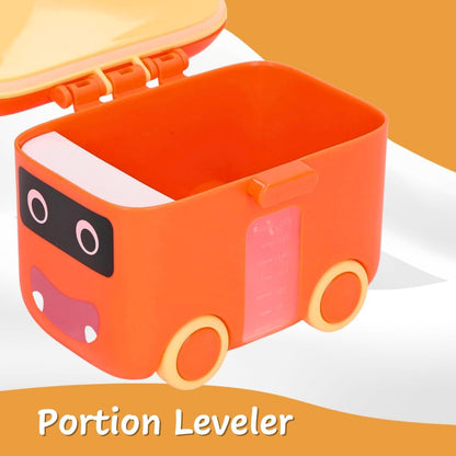 Milk Powder & Food Dispenser Container - Orange