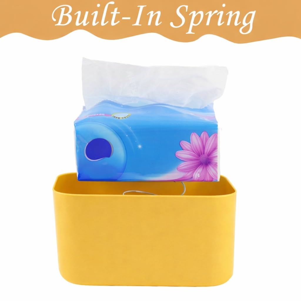 Decorative Baby Wipes & Tissue Storage Box - Mango Drip