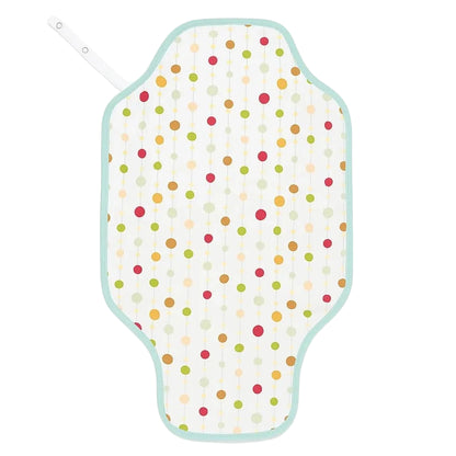 Portable Diaper Changing Mat - Colourful Polka