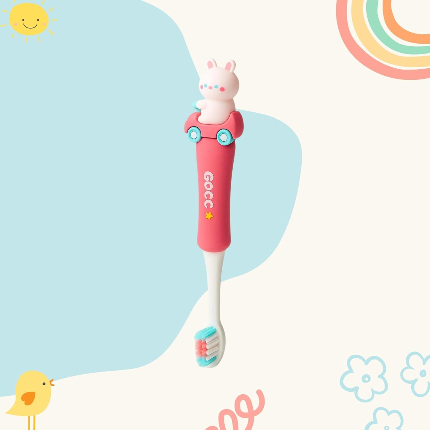 Kids Toothbrush - Vroom Bunny