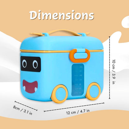 Milk Powder & Food Dispenser Container - Blue