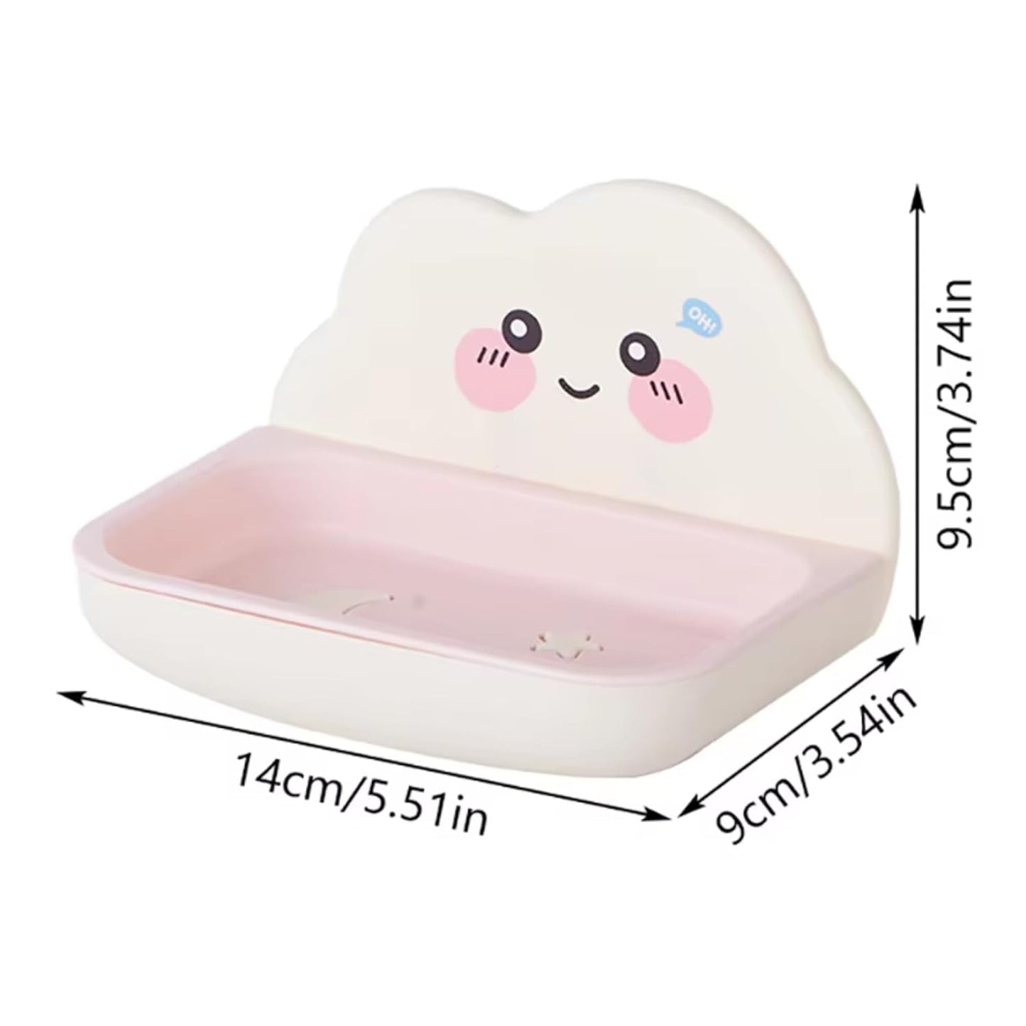 Soap Holder - Galaxy Stars - Pink