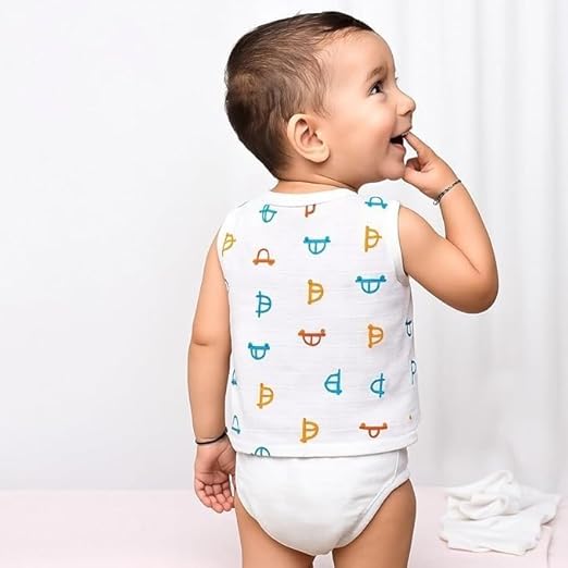 Sleeveless Jhabla - Pack of 4