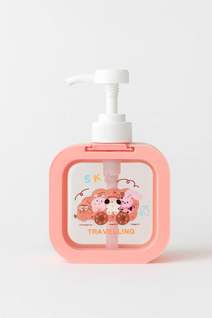 Soap Dispenser - Cartoon Design - Pink