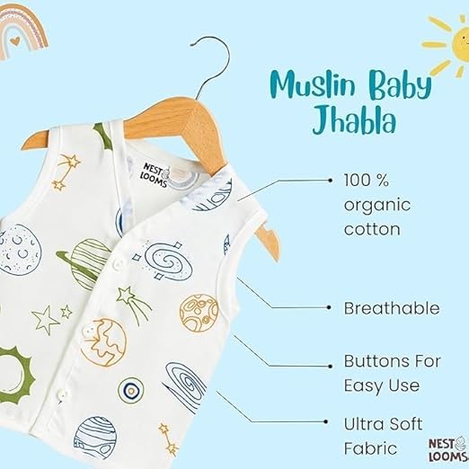 Sleeveless Jhabla - Pack of 4
